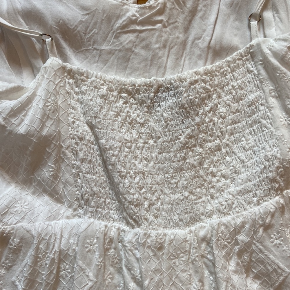 Forever 21 - White Corset Cami Dress - 1X / 14 - Picture 5 of 7